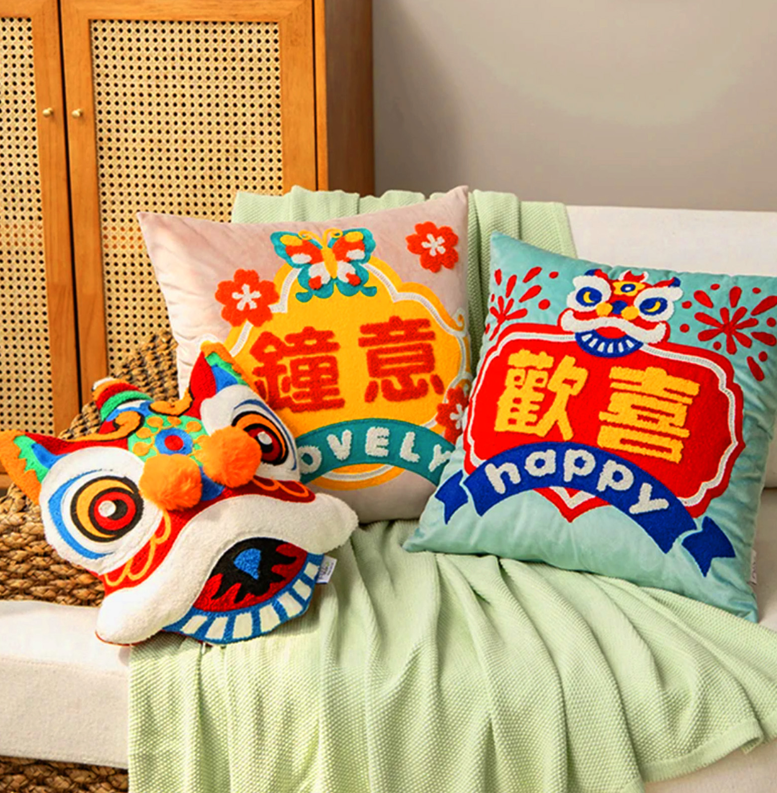 Customised CNY Pillow